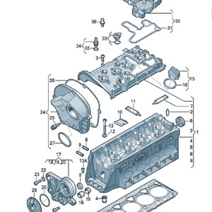 Kit de juntas de motor para Volkswagen Audi Skoda EA888 06H103383AD, reparación y reemplazo - Product Image 3