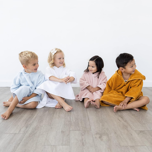 Customized 100% Cotton Terry <strong>Poncho</strong> Beach <strong>Towel</strong> Super Absorption Kids Hooded <strong>Towel</strong> <strong>Girls</strong> Boys Swim Pool - Product Image 5
