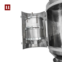 Filtre magnétique permanent sanitaire, séparateur magnétique de liquides pour la transformation alimentaire, éliminateur d'impuretés ferreuses