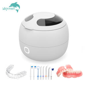Pulitore a Ultrasuoni per Dentiere da 200 ml ODM Skymen Factory, Pod Sonico Dentale per Retainer, Paradenti, Allineatori e Apparecchi Ortodontici - Product Image 1