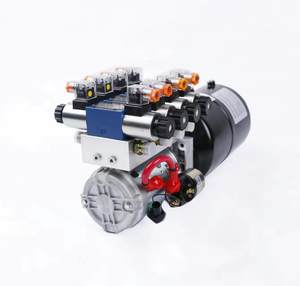 Гидравлическая силовая установка (гидростанция) малогабаритная, для электрических погрузчиков, штабелеров, подъемников - Product Image 3