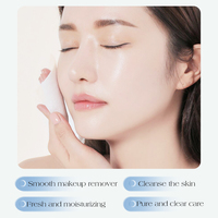 Eau démaquillante TWG RTS à vente chaude avec tête de pompe, nettoyant visage, eau micellaire nettoyante, eau micellaire pour le visage/les lèvres/les cils