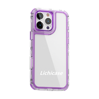 Couverture mobile de haute qualité Lichicase pour Redmi 12 12R coque de téléphone 3 en 1 hybride souple et dure