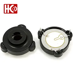 Bel aktif piezoelektrik 3 pin, bel alarm desibel tinggi harga langsung pabrik 39MM * 16MM 12 VDC 110dB