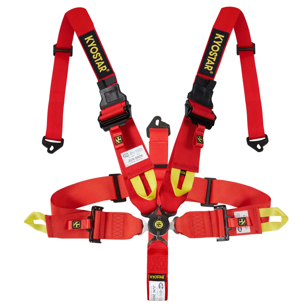 4 điểm màu xanh dây an toàn phát hành nhanh chóng Polyester Racing Harness Belt CamLock 3 "Heavy Duty Snap trên nylon dây đeo