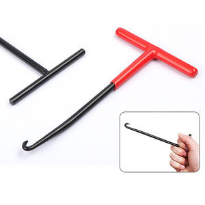 Poignée en forme de T tuyau d'échappement <span class=keywords><strong>clé</strong></span> <span class=keywords><strong>à</strong></span> ressort extracteur installateur crochets outil moto véhicule <span class=keywords><strong>électrique</strong></span> ressort crochet tirer outil - Product Image 4