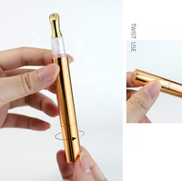 Récipient cosmétique twist 3ml huile pour cuticules ongles vide Aluminium Twist Up rouge à lèvres brillant stylo emballage
