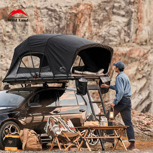 Carpa de <span class=keywords><strong>techo</strong></span> <span class=keywords><strong>plegable</strong></span> Wild Land Entry Level para sedanes y SUVs, ideal para camping individual y viajes por tierra, fabricante OEM. - Product Image 5