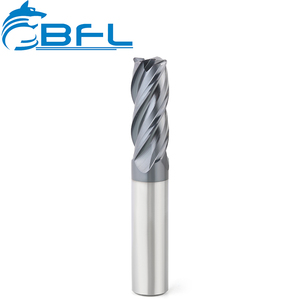 BFL Solid Carbide <span class=keywords><strong>4</strong></span> <span class=keywords><strong>Flute</strong></span> Góc Bán Kính <span class=keywords><strong>End</strong></span> <span class=keywords><strong>Mills</strong></span> Fresas CNC Phay Cutter HRC65 Endmills - Product Image 2