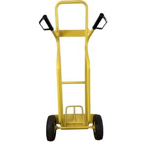 Chariot utilitaire portable pliable et polyvalent en acier, chariot à plateforme 2 en 1, chariot manuel à roulettes - Product Image 5