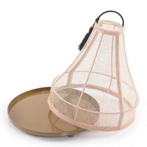 Plateau à chocolat rond écologique fait main avec couvercle, qualité supérieure, passe au lave-vaisselle, pour mariage et événements, design classique et élégant - Product Image 1