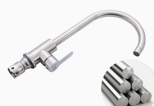 Modern 304 Stainless Steel Kitchen Faucet Pull Down Sprayer <b>Single</b> Handle Sink Mixer <b>Tap</b> - Product Image 3