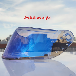 Visiera Universale per Casco Moto Compatibile con ORZ991 Jiekai 316 902 AIS 805/607, Lente Antiappannamento e Antigraffio - Product Image 6