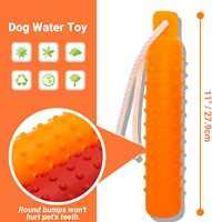 Jouet flottant pour chien NiBao - Jouet aquatique interactif pour l'entraînement et le jeu de rapport, pour l'extérieur