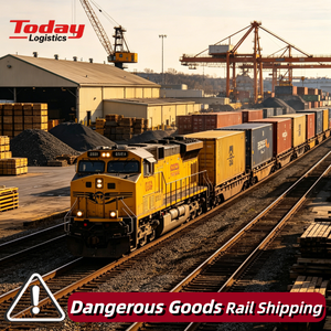Agent de transport ferroviaire et express à faible coût pour marchandises dangereuses (Classe 3/8/9) – Livraison DDP DDU au Kazakhstan, Ouzbékistan, Kirghizistan - Product Image 1