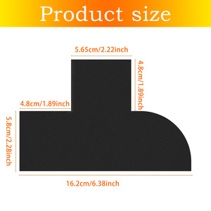 บัตรช่างตัดผมสีที่มีตัวบ่งชี้การ<span class=keywords><strong>วัด</strong></span>เครื่องทำผมทำความสะอาดง่ายสำหรับช่างตัดผม - Product Image 2
