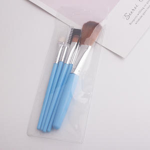 JDK <span class=keywords><strong>Pas</strong></span> <span class=keywords><strong>Cher</strong></span> 5 PIÈCES Maquillage Brosse Ensemble OEM Poignée En Plastique Cheveux Végétalien <span class=keywords><strong>Pinceau</strong></span> <span class=keywords><strong>Fard</strong></span> <span class=keywords><strong>À</strong></span> Paupières <span class=keywords><strong>Pinceau</strong></span> <span class=keywords><strong>À</strong></span> Lèvres - Product Image 5