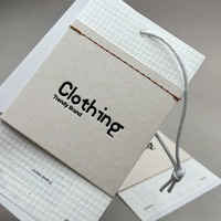 Étiquettes suspendues personnalisées de luxe léger, faites à la main, écologiques, lavables, estampées à chaud, en papier, avec ficelle, pour chaussures, sacs, bijoux, et étiquettes de boutique