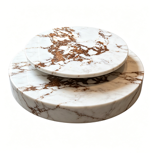 Table basse personnalisée en pierre de <span class=keywords><strong>quartz</strong></span> cannelée, aspect marbre, écologique, résistante à la chaleur et aux rayures, design moderne, garantie 1 an, pour salon - Product Image 2
