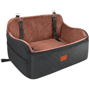 Cama para mascotas para coche, 76.2x45.7x38cm, sofá acolchado para perros para viajes en el asiento trasero - Product Image 4