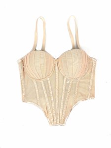 2026 New Pleated Bust Rhinestone Mesh Corset Top Women Luxury Waist Trainer <strong>Faja</strong> <strong>Colombiana</strong> Plus Size Elegant Shapewear - Product Image 5