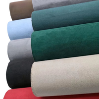 Rouleau de cuir synthétique auto-adhésif en PVC velours suédé de haute qualité 0,8 mm, imitation cuir, pour réparation d'intérieur de voiture