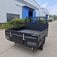 Bandeja de Aluminio para Camioneta de Cabina Simple con Tanque de Agua Integrado y Cabecera Personalizada para Pickup