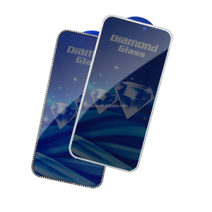 Pellicola Protettiva in Vetro Temperato Luminoso Diamantato per <span class=keywords><strong>iPhone</strong></span> 11 Pro 12 13 <span class=keywords><strong>14</strong></span> 15 16 Pro Max - Product Image 2