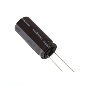 ตัวเก็บประจุแบบรูผ่าน120 uF 20% 420V รัศมี120 uF ตัวเก็บประจุผ่านรู UPTW6121MHD - Product Image 1