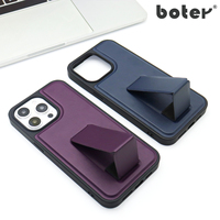 Funda de TPU y PC para Teléfono, con Anillo Magnético, Soporte y Carga Inalámbrica para iPhone 16 Pro Max, Fabricante OEM ODM, China