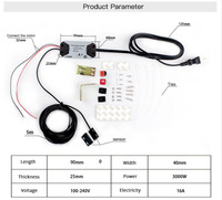 Abrepuertas de Garaje Eléctrico Inteligente UEMON con Control por Voz, Control Remoto WIFI, Zigbee 3.0, Tuya, Android, para Uso en Casa, Hotel y Exteriores