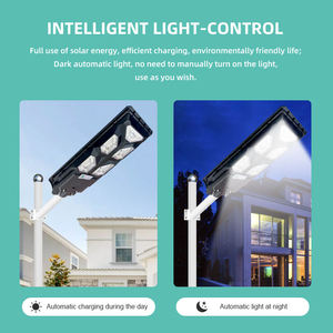 Farola Solar Exterior Todo en Uno Shingel con Sensor, Luz Solar con Energía Solar, IP65 - Product Image 5