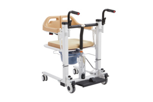 Silla de Inodoro Hidráulica Acolchada con Esponja Suave, Ruedas con Freno Silencioso, Alivia la Presión para Estar Sentado por Tiempo Prolongado - Product Image 2