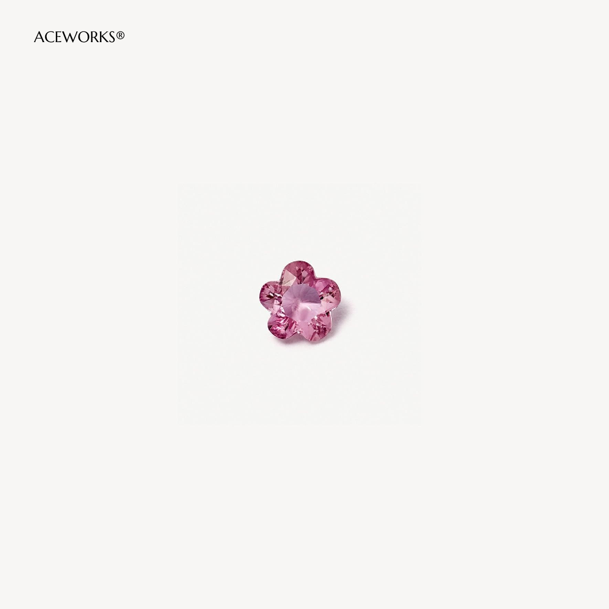 Pink flower accessories