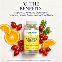 Complément minéral pour adultes à base de vitamine C du fabricant OEM pour une fonction thyroïdienne saine et un soutien immunitaire, capsules à absorption élevée