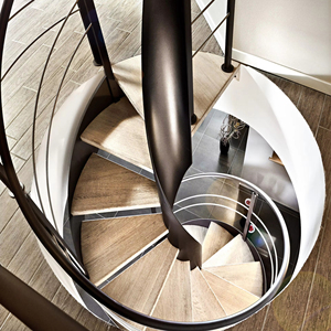 Escaleras <span class=keywords><strong>de</strong></span> Caracol <span class=keywords><strong>de</strong></span> acero inoxidable <span class=keywords><strong>de</strong></span> diseño moderno Escalera <span class=keywords><strong>de</strong></span> Caracol interior <span class=keywords><strong>de</strong></span> lujo Escalones <span class=keywords><strong>de</strong></span> <span class=keywords><strong>madera</strong></span> personalizados - Product Image 2