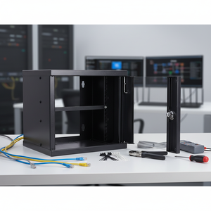 Gabinete de Red para Servidor de Internet, Cajón para Gabinete Pequeño, Gabinete de Montaje en Pared - Product Image 1