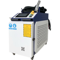 Machine de nettoyage laser à impulsions portable circulaire 1500W 3000W