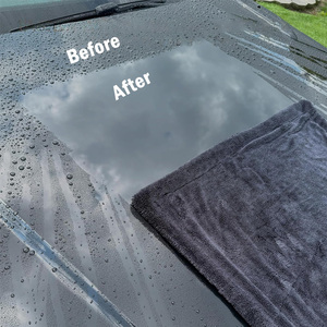 Serviette de séchage automobile en microfibre torsadée ultra-douce et super absorbante 1200 GSM avec logo personnalisé OEM pour <span class=keywords><strong>lavage</strong></span> et detailing professionnel - Product Image 4
