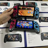YLW Portable rétro vidéo classique lecteur de jeu portable jeu rétro Mini poche X13 Console de jeu MP5 lecteur vidéo