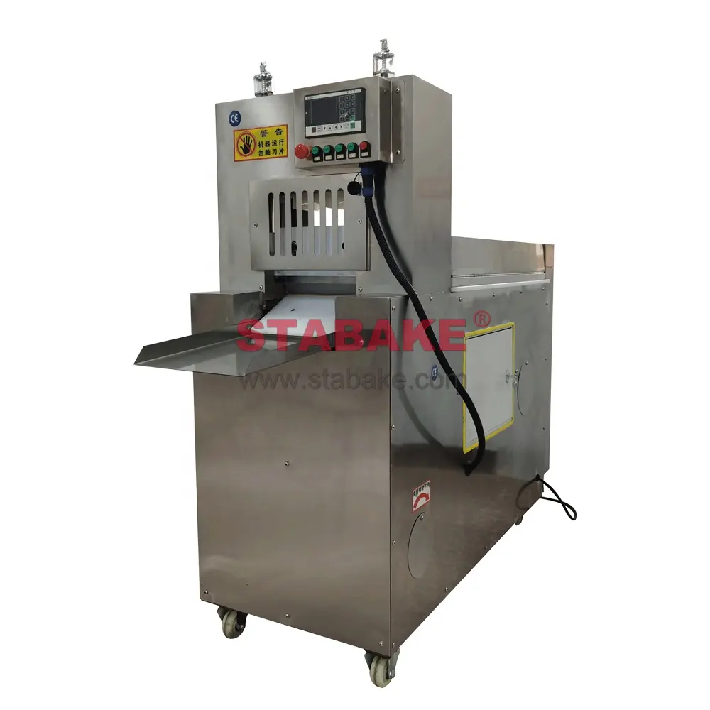 Tự Động Doner Kebab Slicer/PLC Đông Lạnh Thịt Bánh Gạo Máy Cắt Để Sử Dụng Thương Mại