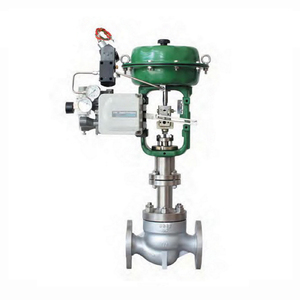 Vanne de régulation pneumatique à membrane série ZJHM avec positionneur, vanne à soupape sphérique à commande pneumatique pour eau et vapeur - Product Image 5