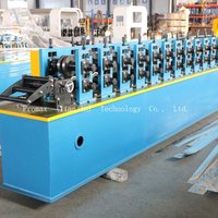 Machine à fabriquer les montants de cloisons sèches : gère des bobines d'acier plus lourdes, pour des changements de bobine plus rapides au fil du travail, moins de temps d'arrêt.