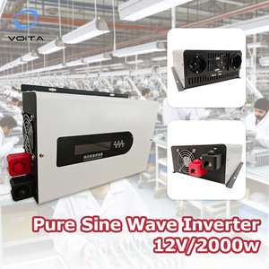 Inverter gelombang sinus murni, 12V 24V 48V ke 110V 220V 300w 500w 2000w 3000w, inverter daya dc ke ac - Product Image 5