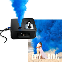 Machine à fumée colorée 2000W, équipement d'effets spéciaux pour scène avec télécommande sans fil DMX512, générateur de brouillard pour scène