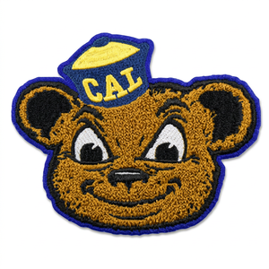 For Bear Nonwoven Felt Lightweight <b>Iron</b> <b>on</b> PVC Patch Embroidered Applique <b>Fabric</b> Badge for Clothes Hats Bags - Product Image 1