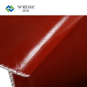 Colorful Silicone Coated Fiberglass Fabric Cloth For Fireproof