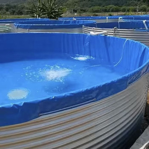 Vente en gros 10000 litres <span class=keywords><strong>bâche</strong></span> ronde aquarium diamètre 4mxH1.2m - Product Image 6