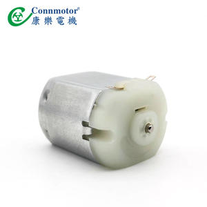Mini Motor de CC de Alta Velocidad con Escobillas, Imán Permanente Duradero para Autos de Juguete, Electrodomésticos, Masajeadores, Dispositivos Vibratorios Planos - RoHS - Product Image 1