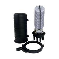 Boîtier de raccordement vertical à dôme pour fibre optique FTTH 576 cœurs, étanche IP68, sans outil, avec répartiteur PLC pour réseau FTTX